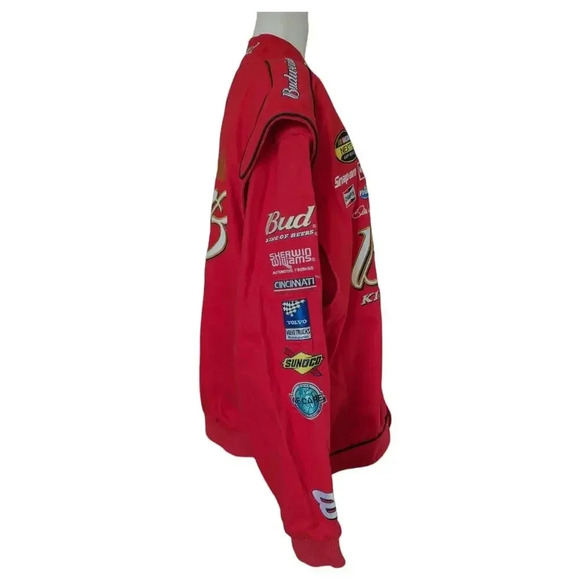 Vintage NASCAR Racing Jacket Size Small Dale Earnhardt Jr. Y2K - Picture 8 of 12